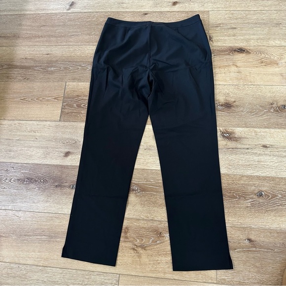 Lafayette 148 Women’s Black Virgin Wool Blend Bleecker Dress Pants Sz 10 GUC - Picture 9 of 9